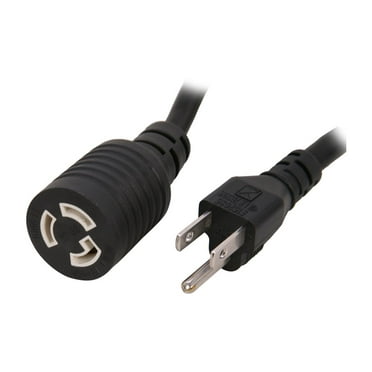 Tripp Lite 1ft Power Cord Extension Cable 5-15P to 5-15R Heavy Duty 15A 14AWG 1' - 15A, 14AWG (NEMA 5-15P to NEMA L5-15R) 1-ft."