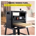 thumbnail image 2 of 12.5 Inch Thickness Planer - 1500W Wood Planer - Foldable Woodworking Planer with Stand & Dust Port, 2 of 7