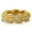 Yellow, variant on French Rope CZ Eternity Band Hip Hop Ring
