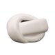 thumbnail image 2 of Cubierta de la caja de pañuelos Dispensador de pañuelos de papel Adornos de decoración Estuche con forma de nudo Servilletero facial para el hogar Blanco Sunnimix sostenedor del tejido, 2 of 8