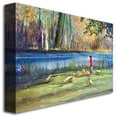 thumbnail image 3 of Trademark Art "Wautoma Mill Pond" Canvas Art by Ryan Radke, 3 of 3