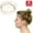 Blond, variant on Popular Life Slim-Net Durable and Invisible Hair Nets, Fits For Adult, Black (Pack of 20)