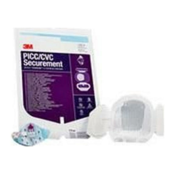 3M - PICC/CVC Securement Device   Tegaderm I.V. Advanced Securement Dressing 4" L x 6-1/8" - 20 Count