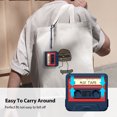 thumbnail image 7 of V-MORO Airpods 3rd Genaration Case Cute Airpods Pro Cassette Tape Case, Soft Silicone Airpods Case Cover Shock-Absorbing Protective Case, Cleaner Kit & Replacement Eartips(S/M/L) Included, Gifts, 7 of 7