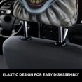 thumbnail image 4 of Pennywise: El Payaso Funda Protectora Universal para Reposacabezas de Coche, Funda Elástica para Reposacabezas de Asiento de Auto, Funda de Tela Antipolvo, Accesorios de Interior 2 Piezas, 4 of 6