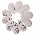 thumbnail image 4 of 10 fundas para palos de golf con números bordados, resistentes al agua, a la moda, para deportes al aire libre, golfistas, mujeres y hombres., 4 of 9