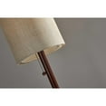 thumbnail image 3 of 65" Solid Wood Traditional Shaped Floor Lamp With Beige Drum Shade, 3 of 4