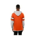 thumbnail image 5 of Men's New Era Orange Cincinnati Bengals Twofer Layered Long Sleeve Hoodie T-Shirt, 5 of 5