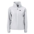 thumbnail image 2 of Women's Cutter & Buck  Gray Jackson State Tigers Charter Eco Recycled Full-Zip Jacket, 2 of 3