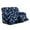 Blue Butterflies, variant on Xixirimido Recliner Loveseat Cover Non-Slip Reclining Couch Covers for 2 Seat, Recliner Sofa Cover Furniture Protector with Pockets for Kids, Pets, Polynesian Tribe Floral Blue