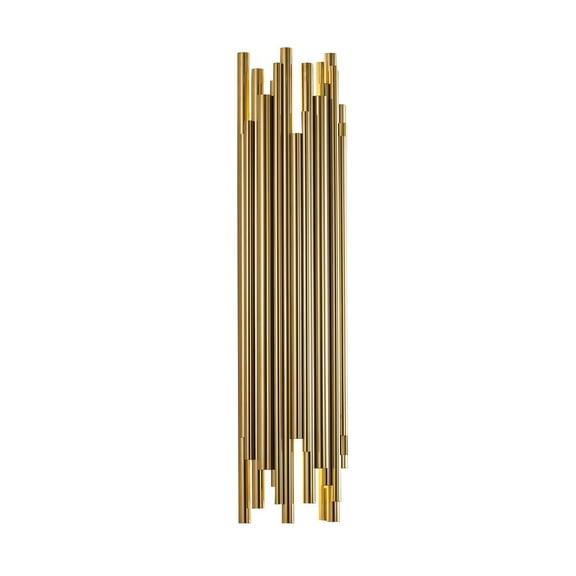 Bethel International LED Wall Sconce Gold Stainless Steel