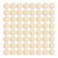thumbnail image 1 of 100 Pcs Boule en Bois Ronde pour Artisanat Sphère en Bois Non Finie pour Projet DIY Boule en Bois Non Finie 8mm Accessoire Boule Lisse, 1 of 9
