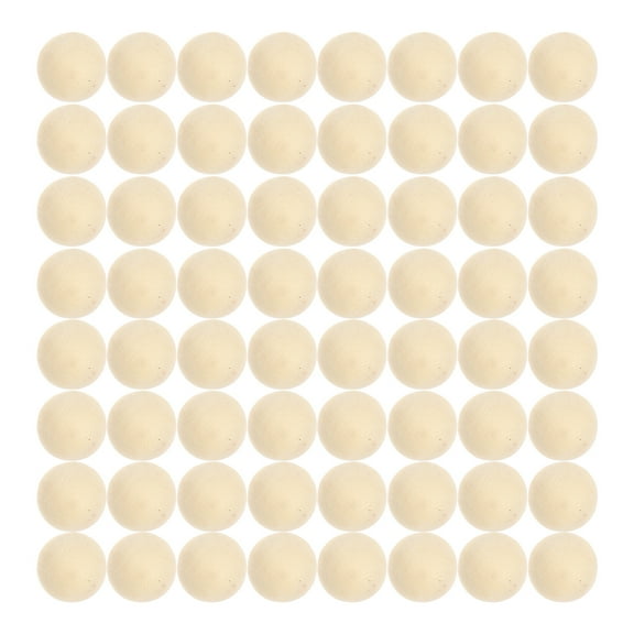 ITSELFER 100pcs Round Wooden Ball For Craft Unfinished Wood Sphere For DIY Project Unfinished Wood Ball 10mm Smooth Ball Accessory