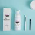 thumbnail image 5 of Champú limpiador para extensiones de pestañas AMINO, champú para pestañas, baño de espuma de aceite para extensiones de pestañas, kit de limpieza con cepillo, uso en salón de belleza, cepillo para pes, 5 of 5