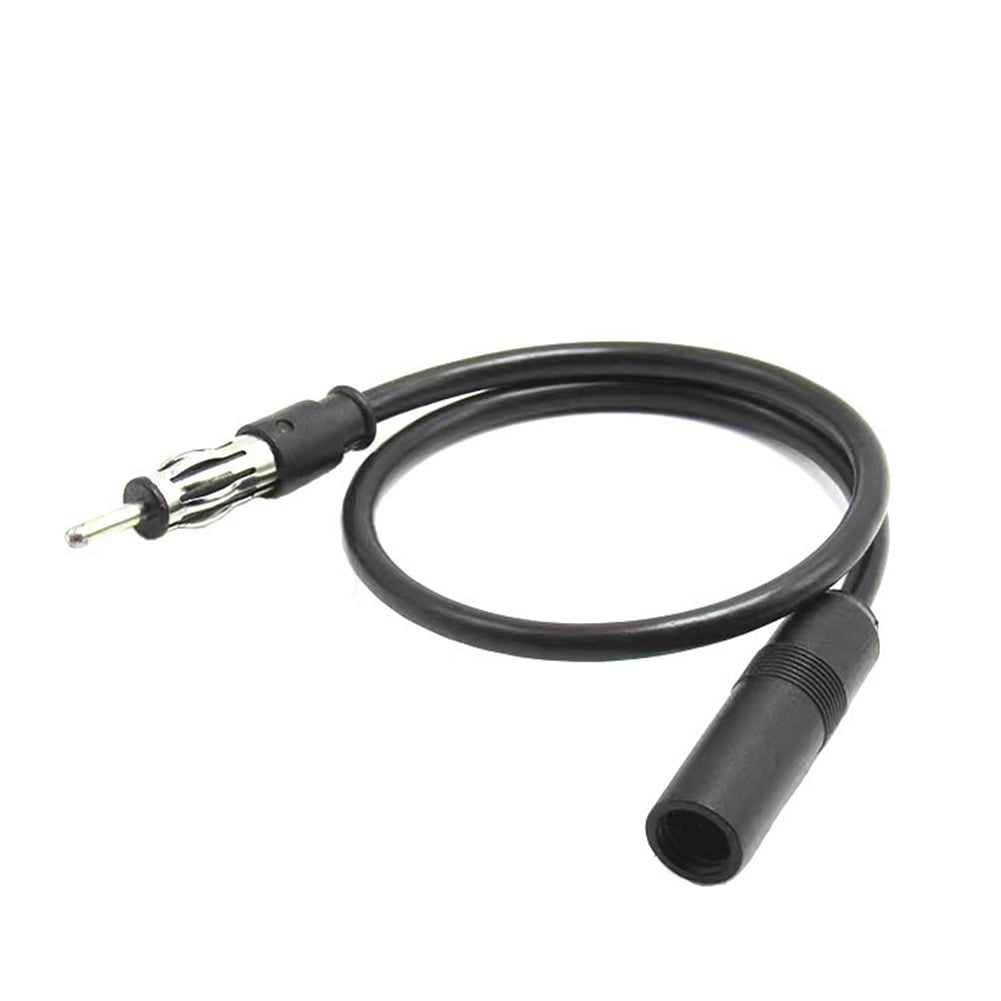 Uposao Male to Female Auto Antenna Adaptor Extension Cable for Vehicle