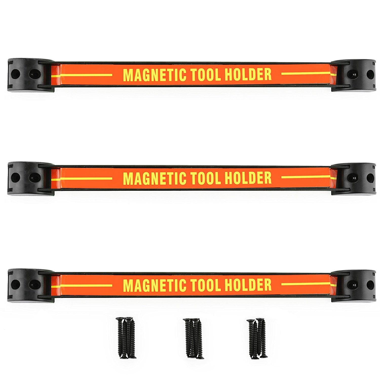 Tool Holder Rack Set (3) 12" Inch Bars Included, Pack