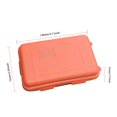 thumbnail image 6 of Baright Plastic Survival Case Waterproof Survival Sealed Box for Camping ((S)(Orange)), 6 of 6