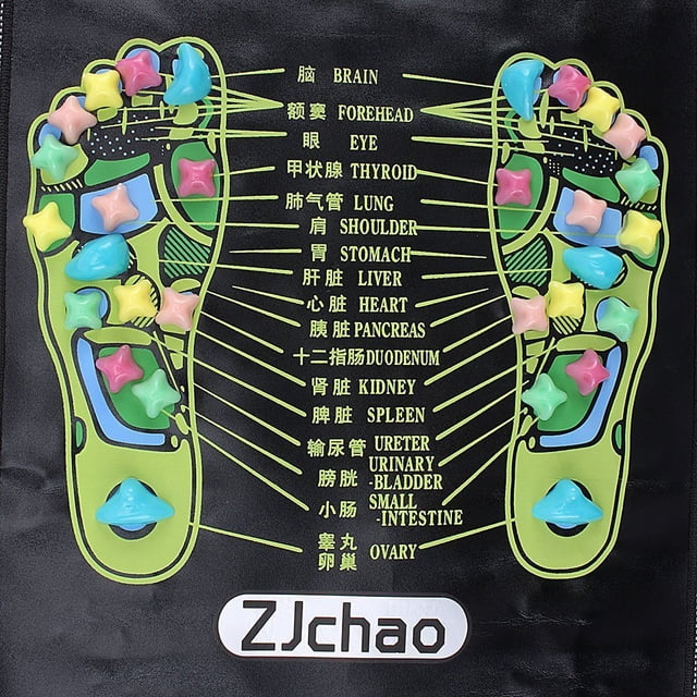 Estera Masaje para Pies Reflexología Piedra Accupoints para Pies Caminar Estera de Piedra Alivio del Dolor Pies Masajeador para Caminar Cuidado Salud Hogar 170cmx35cm Unbranded 05EJM15000