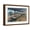 Brown Frame, variant on Art.com Hampton Beach, NH, Listening to the Band on the Casino Veranda Scene Art Print by Lantern Press, Black Frame Wall Art, 23" x 17"