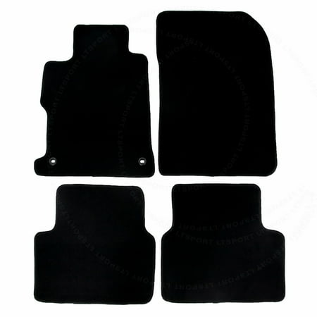 Fit 12 15 Honda Civic Sedan Custom Fit Premium Nylon Black Floor