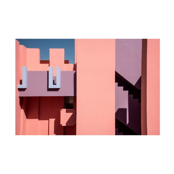 Trademark Fine Art Linda Wride Muralla Roja 2 Canvas Wall Art