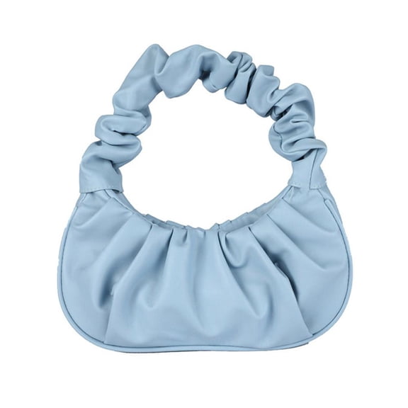 Fashion Pleated Handlebags for Women PU Cloud Bags Suitable for Leisure Shoulder And Armpit Carry