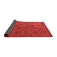 thumbnail image 2 of Ahgly Company Indoor Rectangle Abstract Red Modern Area Rugs, 7' x 9', 2 of 4
