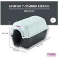 thumbnail image 4 of Casa Para Perro Q Perrón Raza Grande Tipo Iglú, 4 of 6