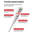 thumbnail image 5 of LED voltage tester screwdriver pen for testing electrical circuits, H5M8, 5 of 6