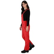 Arctix Waterproof Insulated Overalls Snow Bibs Winter Clothes for Women, Formula One Red M