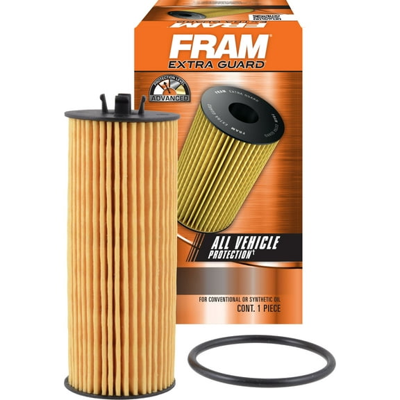 FRAM Extra Guard Oil Filter, CH10955, 10K Miles, Replacement Oil Filter Fits Select Vehicles