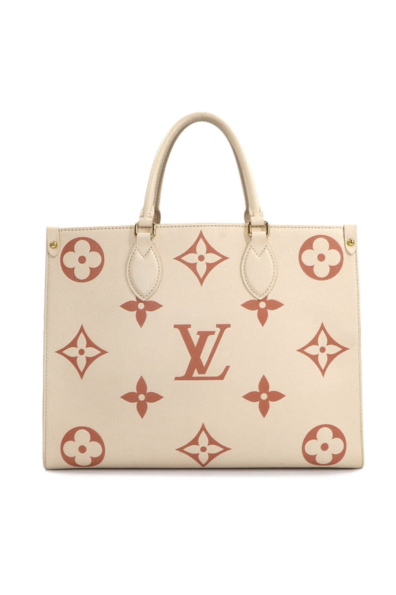 Pre-Owned Louis Vuitton LOUIS VUITTON Bicolor Monogram Empreinte Onthego MM 2-way Tote Shoulder...