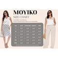 thumbnail image 7 of MOYIKO Tank Tops for Women Silk Satin V Neck Trendy Sleeveless Tops Dressy Casual Flowy Summer Shirts Loose Fit, 7 of 7