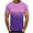 Purple, variant on cfhntfmh Shirts for Men Summer Big and Talls Casual Crewneck Tops Short Sleeve Gradient Color Beach T-Shirts