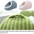 thumbnail image 2 of Cozy Hideaway Pet Bed, Indoor Bed with Removable Mattress, Warm Cat Sleeping Bed, Cat House Indoor Bed, Non-slip Washable Soft Pet Slipper Cave Bed for Small and Medium Pe, 2 of 7