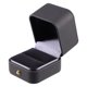 thumbnail image 1 of Ofertas únicas, 1 pieza, caja de anillo individual, soporte de exhibición de almacenamiento de joyería, caja organizadora de anillos, caja de regalo de plástico para boda gris, 1 of 7