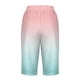 thumbnail image 5 of Puntoco Pantalones cortos de verano para mujer, moda 2024, pantalones cortos para mujer, pantalones casuales, pierna recta, cordón, cintura elástica, pantalones sueltos y cómodos con bolsillos, 5 of 5