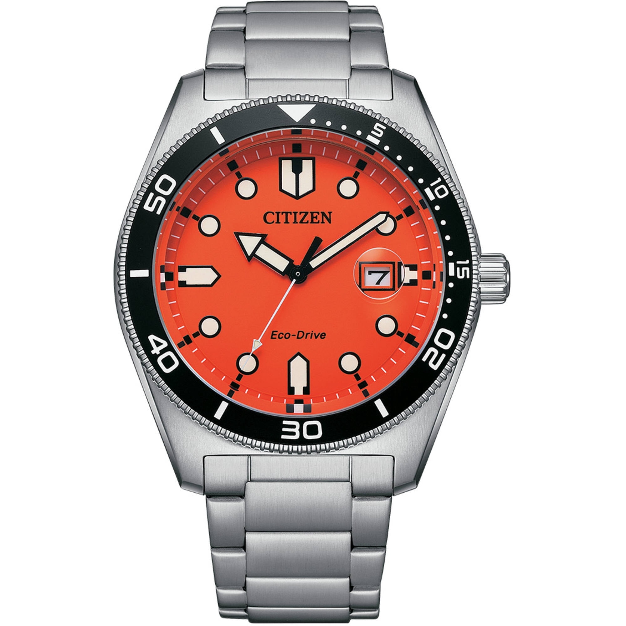 Citizen Men's Chandler Eco-Drive Watch, Green Dial, Brown Leather