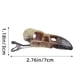 thumbnail image 3 of Pinza para el cabello con forma de calavera de cuervo para Halloween, decoración para fiestas temáticas de fantasmas, accesorios para el cabello con forma de calavera de animales, 3 of 6