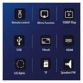 thumbnail image 2 of 1080P 19 Inch Car Monitor HD LCD Screen Auto Ceiling TV Motorhome Roof Mount Display MP5 Portable Multimedia Car Video Playe ,Widely Used, 2 of 6