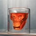 thumbnail image 4 of 4 Pcs Skull Head Wine Glass Mug Crystal Beer Whiskey Shot Double Glass Cup Vodka Drinking Bar Club Beer Wine Glass Bottle, 4 of 6