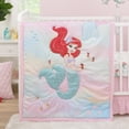 thumbnail image 6 of Disney Ariel Watercolor Wishes 3 Piece Crib Bedding Set, 6 of 8