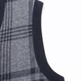 thumbnail image 5 of Sweater Vest for Men Winter Warm Fleece Lined Argyle Button V Neck Casual Sleeveless Knitted Cardigan Jumper Tops, 5 of 6