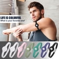 thumbnail image 6 of ivoti CGM Continuous Glucose Monitor Sensor Cover Armband Compatible with Dexcom G7, Trim-to-fit Adjustability- Carmella Blue, 6 of 7