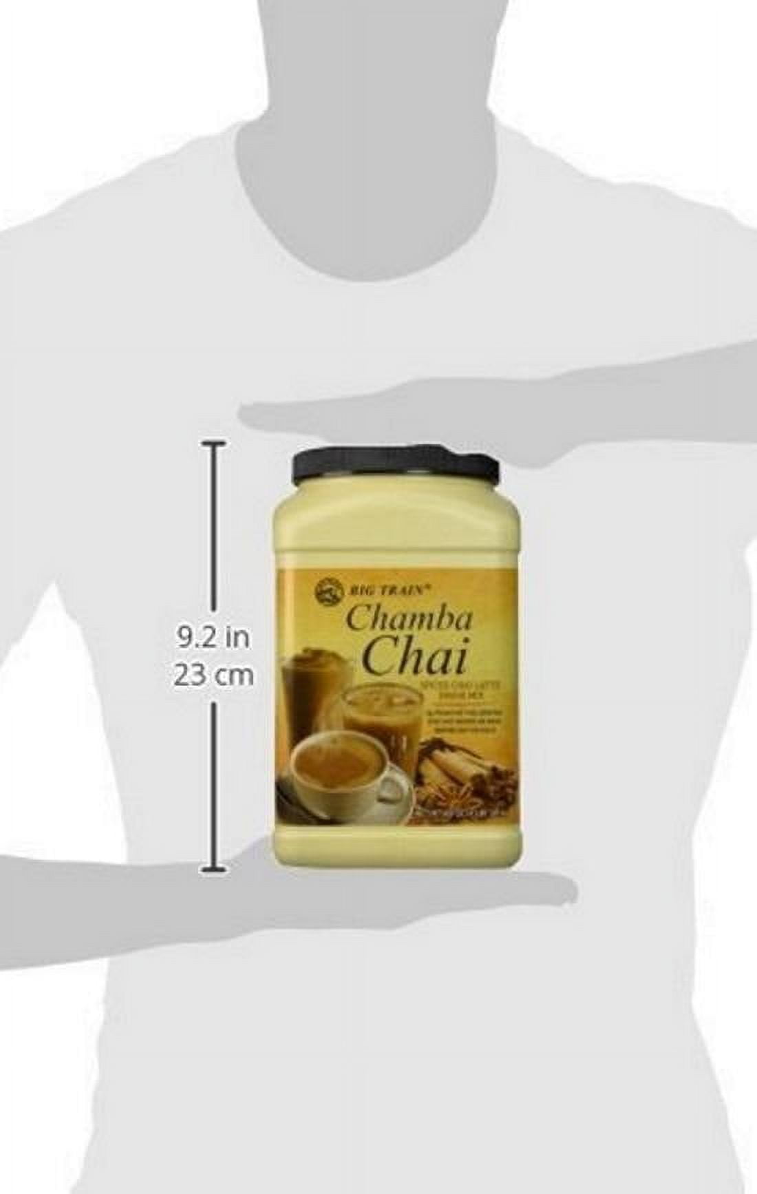 Chamba Chai Spiced Chai Latte Drink Mix, 64 Ounces