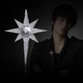 thumbnail image 3 of Broche de Estrella Hugo de aleación y Rhinestone Pin broche, 3 of 8