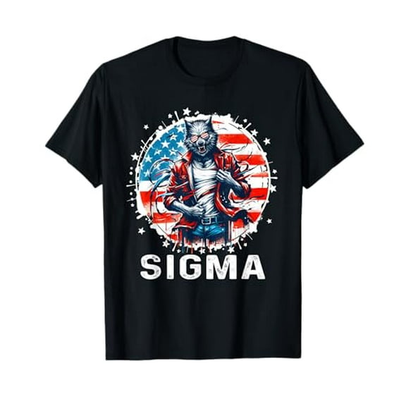 Sigma Meme Shirts Ironic Meme Shirt Wolf Men Women Wolf T-Shirt