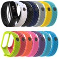 thumbnail image 1 of Gwong Electrónica Rhombus grano color sólido pulsera inteligente banda de la correa de la muñeca para la banda de Xiaomi MI 3/4, 1 of 6