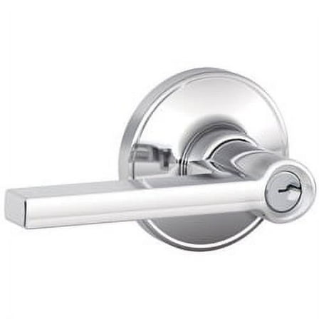 Dexter by Schlage J54SOL625 Solstice Keyed Entry Lever, Bright Chrome