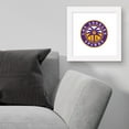 thumbnail image 4 of Gallery Pops WNBA Los Angeles Sparks - Global Logo Wall Art, White Framed Version, 12" x 12", 4 of 5